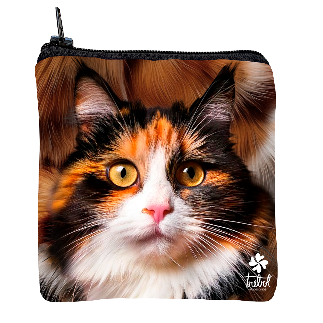 Monedero Gatita Calico