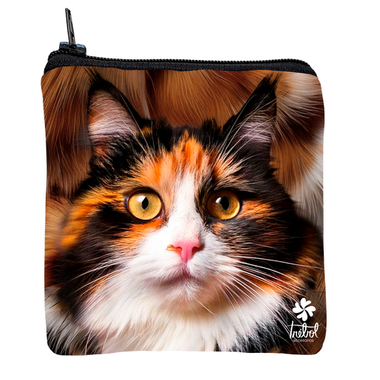 Monedero Gatita Calico