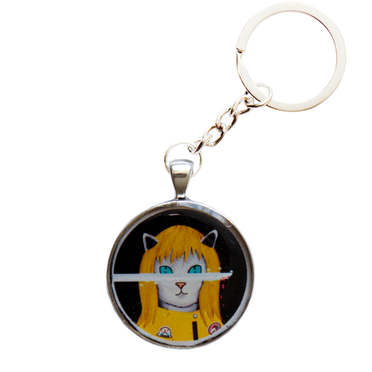 Llavero Gatita Kill Bill (Disponible solo web)