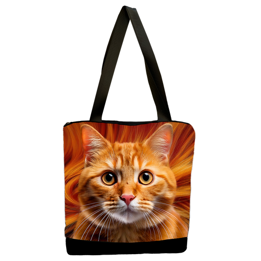 Totebag XL Gato Naranja