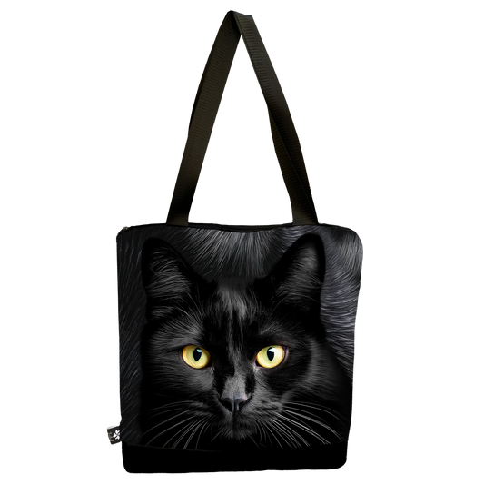 Totebag XL Gato Negro
