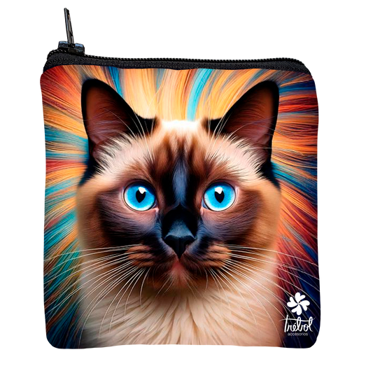 Monedero Gatito Siames
