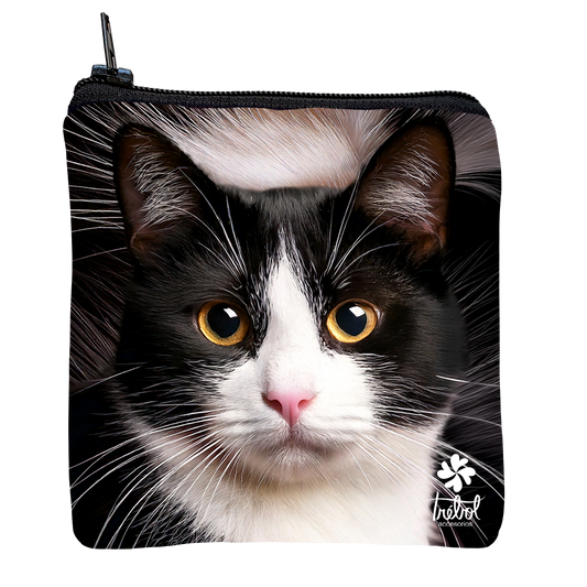 Monedero Gatito Tuxedo